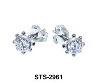 CZ Stone Stud Earring STS-2961