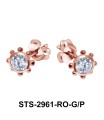 CZ Stone Stud Earring STS-2961