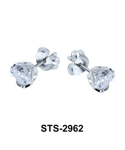 CZ Stone Stud Earring STS-2962