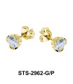 CZ Stone Stud Earring STS-2962