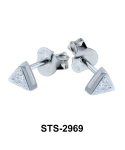 CZ Stones Stud Earring STS-2969