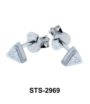 CZ Stones Stud Earring STS-2969