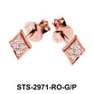 CZ Stones Stud Earring STS-2971