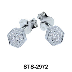 CZ Stones Stud Earring STS-2972