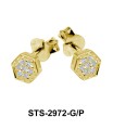 CZ Stones Stud Earring STS-2972