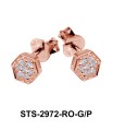 CZ Stones Stud Earring STS-2972