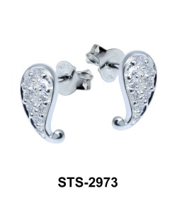 CZ Stones Stud Earring STS-2973