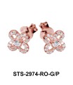 CZ Stones Stud Earring STS-2974