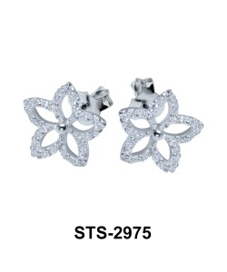 CZ Stones Stud Earring STS-2975