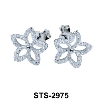 CZ Stones Stud Earring STS-2975