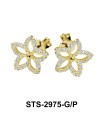 CZ Stones Stud Earring STS-2975