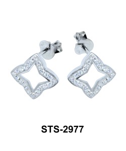 CZ Stones Stud Earring STS-2977