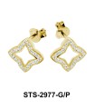 CZ Stones Stud Earring STS-2977