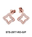 CZ Stones Stud Earring STS-2977