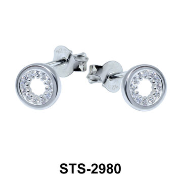 CZ Stones Stud Earring STS-2980