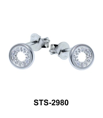 CZ Stones Stud Earring STS-2980