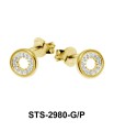 CZ Stones Stud Earring STS-2980