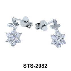 CZ Stones Stud Earring STS-2982