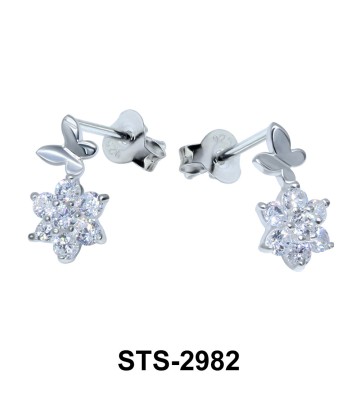 CZ Stones Stud Earring STS-2982