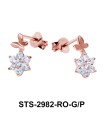 CZ Stones Stud Earring STS-2982