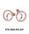 CZ Stones Stud Earring STS-2984