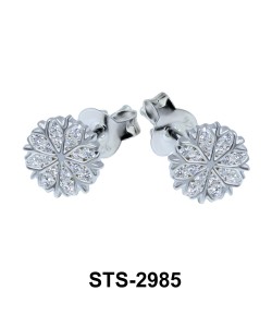 CZ Stones Stud Earring STS-2985