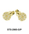 CZ Stones Stud Earring STS-2985