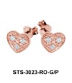 CZ Stones Stud Earring STS-3023