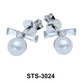CZ Stones Stud Earring STS-3024