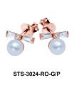 CZ Stones Stud Earring STS-3024