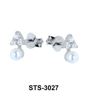 CZ Stones Stud Earring STS-3027