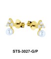 CZ Stones Stud Earring STS-3027