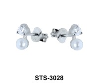 CZ Stones Stud Earring STS-3028