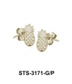 Pineapple Stud Earring STS-3171