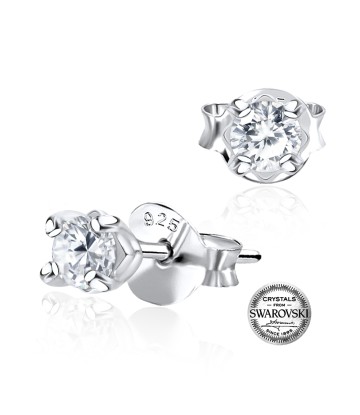 Swarovski  Silver Stud Earring STS-3380 (SWA)