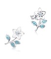 Wild Flowers Silver Stud Earring STS-3470