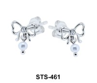 Stud Earring Sweet Bow STS-461