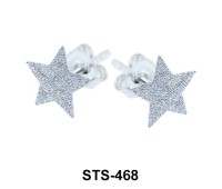 Stud Earring Glitter Star STS-468
