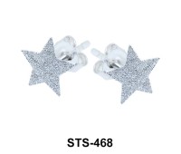 Stud Earring Glitter Star STS-468