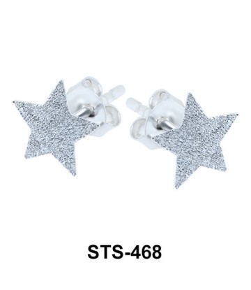 Stud Earring Glitter Star STS-468