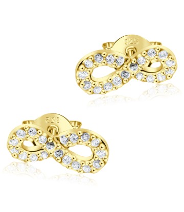 Gold Plated Silver Stud Earring STS-483-GP