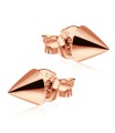 Pointed Silver Studs Earring STS-69