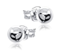 Ball Shaped Stud Earrings STS-70