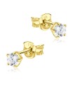 Stud Earrings STS-828-3.5