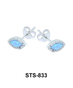 Opal Stud Earrings STS-833