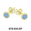 Opal Stud Earrings STS-835