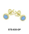 Opal Stud Earrings STS-835