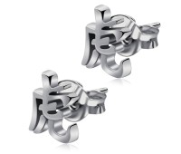 Kanji Stud Earrings SST-02