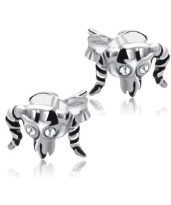 Oxen Head Stud Earrings SST-27