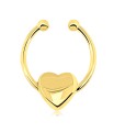 Heart Shape Septum Clip Ring STCR-01